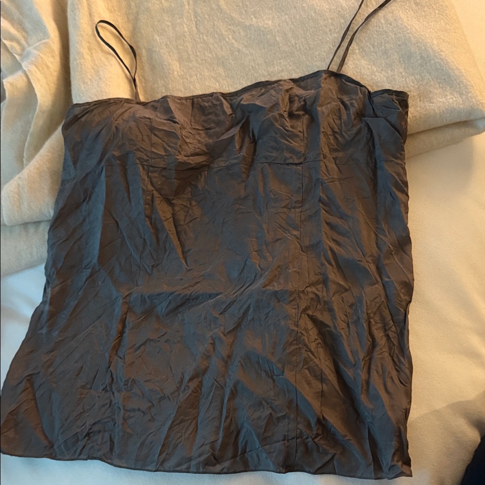 Marc Jacobs Charcoal Sleeveless Top